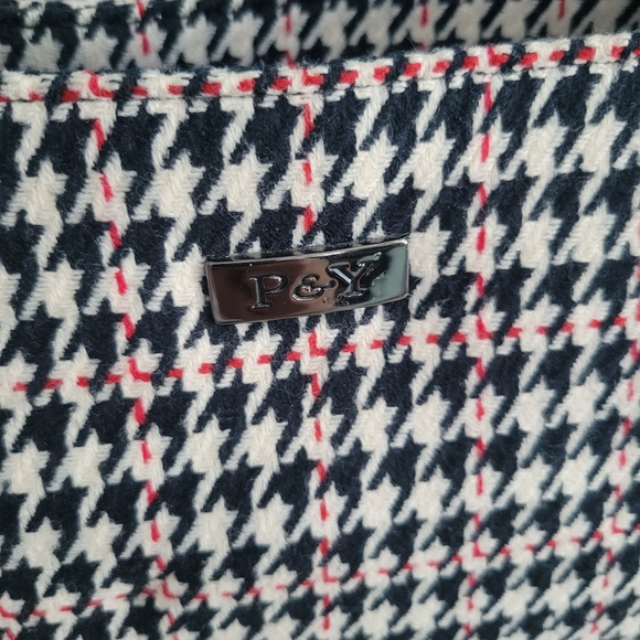 Preston & York Vintage Houndstooth Handbag 👜 - Picture 3 of 8